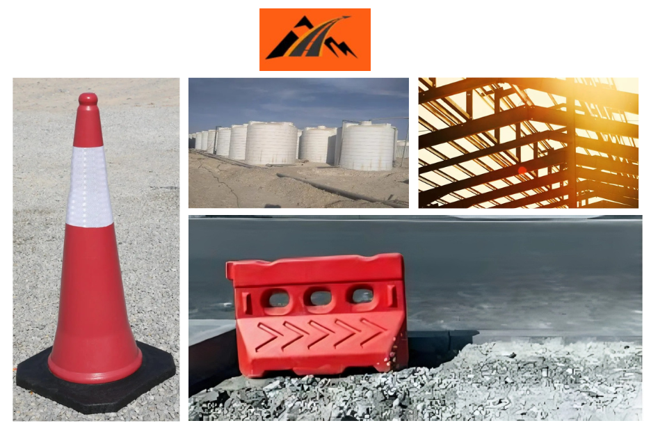 Double Face Concrete Road Barriers for Highway Safety and Durable ...